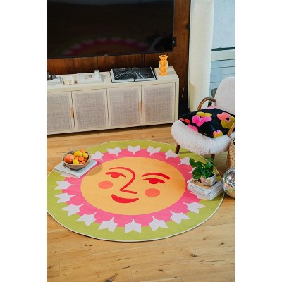 Lany Space Jessica Miller Smiley Sunburst Round