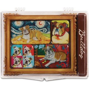 Pavilion Gift Company - Bulldog - 3.125" x 4.125" Magnet Set - Magnets - 1 of 4
