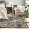 Lahome Moroccan Trellis Washable Area Rug-Soft Carpet for Living Room, Bedroom, or Entryway - 4 of 4