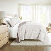 Super Soft Microfiber Quilt Set – Lightweight All Season Coverlet in Tossed Ferns Design - Becky Cameron - 2 of 4