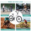 Okak 26IN Bmx Bike with Double Disc Brakes, Kids Bike with Aluminum Rims and 7 Speed System, Children Bicycle for Age 12+ Boys and Girls - 4 of 4
