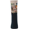 Memoi Women's Bird Limited Edition Art Cotton Blend Crew Sock Taupe 9-11 - 2 of 4