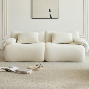 SKRAN Sofa In A Box, Memory Foam 2-Seater Couch Cloud Boneless Sectional Couches With Deep Seat, No Assembly Required, Couch For Living Room - 1 of 4