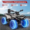 Kids ATV, 24V Licensed BRP Electric ATV 4 Wheeler for Kids, Ride On Toy Car, 4WD Battery Powered Ride On Car with 2 Seater - 2 of 4