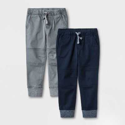 navy blue toddler joggers