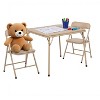 Flash Furniture Kids Colorful 3 Piece Folding Table and Chair Set - 2 of 4