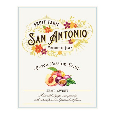 San Antonio Fruit Farm Peach Passion Fruit - 750ml Bottle