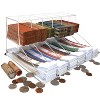 Nadex Coins™ Acrylic Bills and Coins Wrappers Tray in Clear - 4 of 4