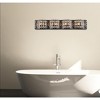 Elegant Lighting Ollie 4 light bath sconce in black with clear crystals - 2 of 4
