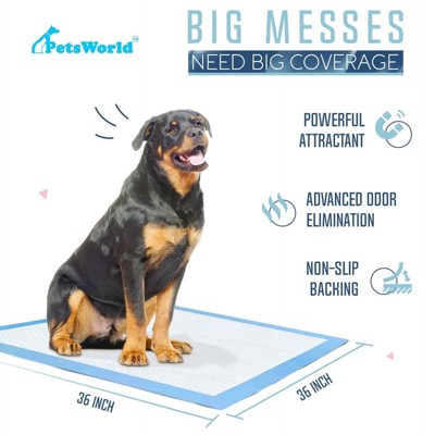 Extra Large Blue 36x36 Inch Dog Training Pads