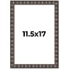 PosterPalooza | Deco Black Picture Frame - UV Acrylic, Foam Board Backing, Hanging Hardware - 2 of 4