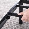 14" Classic Metal Platform Bed Frame Black - Mellow - image 4 of 4