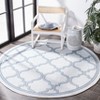Bermuda BMU810 Machine Washable UV & Stain Resistant Non-Shedding Power Loomed Indoor/Outdoor Rugs - Safavieh - 2 of 3