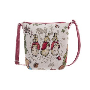 Signare USA Peter Rabbit Flopsy, Mopsy and Cotton Tail Sling Bag - 1 of 4