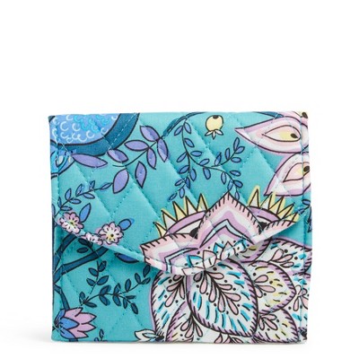 Vera Bradley Women's Outlet Cotton Mini Tri-Fold Wallet