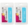 Charles Leonard Self-Adhesive Name Badges, Hello, Blue, 100 Per Pack, 12 Packs - 3 of 3