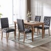 Dining Chairs Set Of 2, Upholstered Dining Chair With Ergonomic Backrest, Anti Slip Foot Pads, Kitchen Dining Chair For Restaurant, Kitchen - 4 of 4