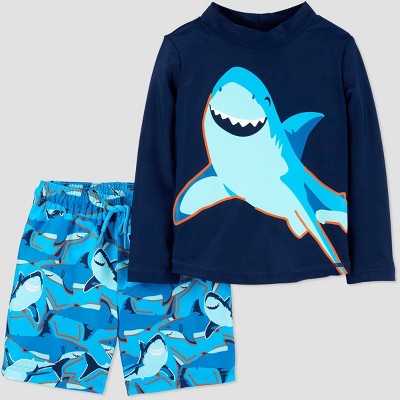 boys shark bathing suit