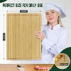 20 Inch Extra Large Bamboo Wood Cutting Board for Kitchen, with Juice Groove for Meat, Vegetables and Cheese - 2 of 4