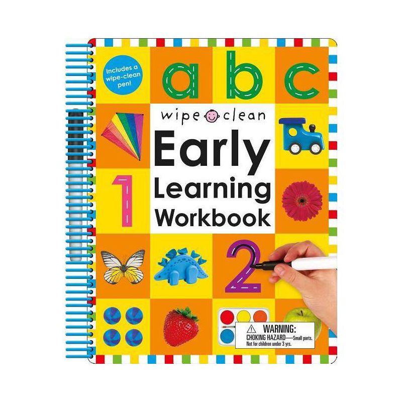 Wipe Clean Early Learning Workbook -  (Paperback), 1 of 2