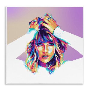 Stupell Industries Modern Taylor Portrait Wall Plaque Art - 1 of 4