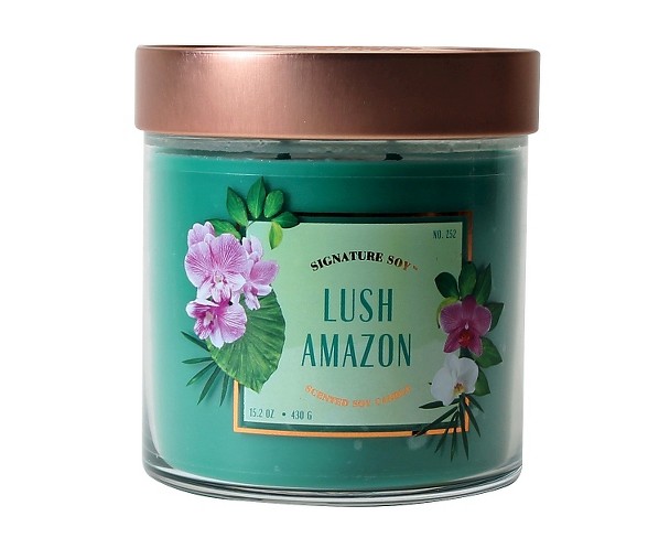 Jar Candle Lush Amazon 15.2oz - Signature Soy&#174;