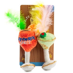 Haute Diggity Kitty by Haute Diggity Dog Kitty Cocktails (2 cocktails) Crinkle Cat Toy with Catnip - 1 of 1