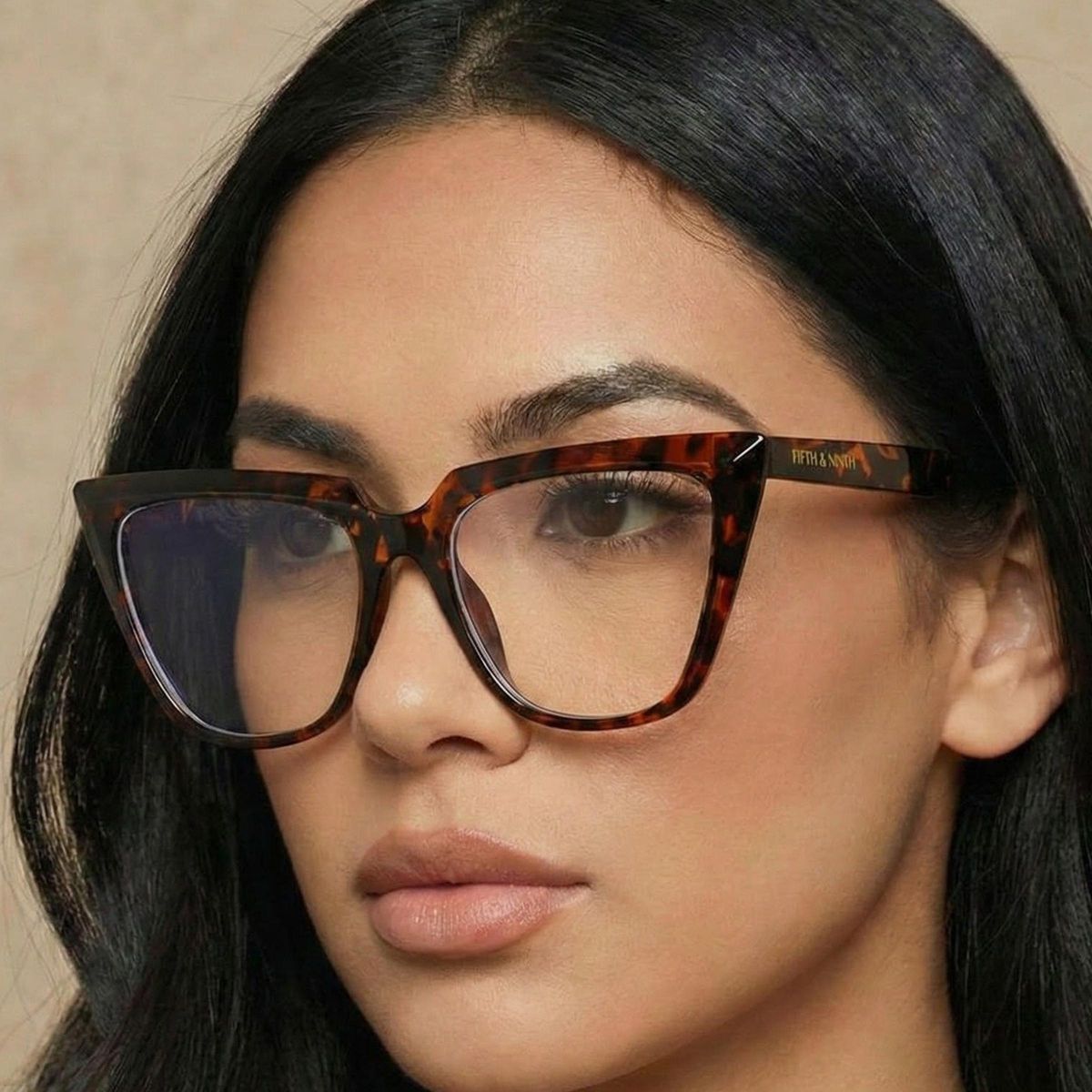 Fifth & Ninth Adelaide Cat-Eye Blue Light Blocking Glasses - thumbnail 2