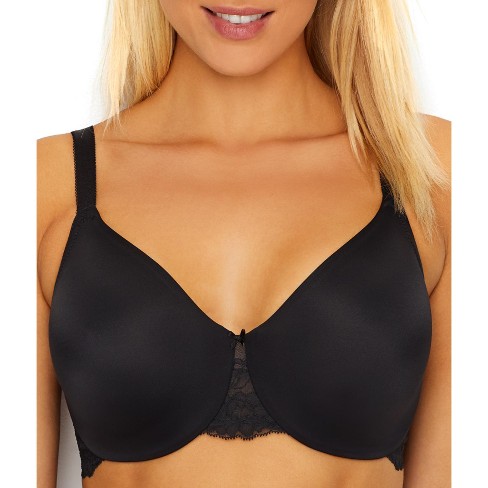 Bali Women's Comfort Revolution Front-Close T-Shirt Bra - 3P66 36B Black