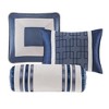 JUJABU 7 Piece Comforter Set Navy - 3 of 4