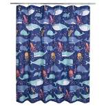 Whales Shower Curtain - Allure Home Creations