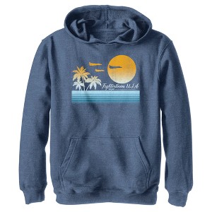 Boy's Top Gun Fightertown, USA Pull Over Hoodie - 1 of 4