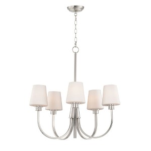 Maxim Lighting Shelter 5 - Light Chandelier in  Satin Nickel - 1 of 3