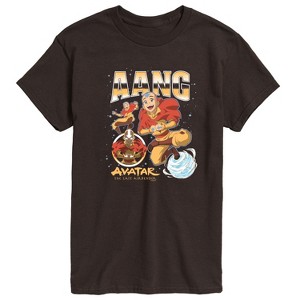 Men's - Avatar: The Last Airbender - Aang Collage Short Sleeve Graphic T-Shirt - 1 of 4