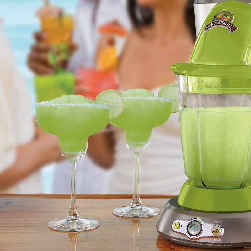 Margaritaville Bahamas Frozen Concoction Maker with No-Brainer Mixer and Easy Pour Jar - Silver, 5 of 6