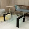 Rectangle Glass Coffee Table - 2 of 4