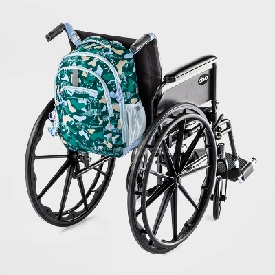 17 dino kids backpack blue green cat & jack Cat & Jack - Brandclub - Kids' Adaptive 17" Backpack Dino Camo
