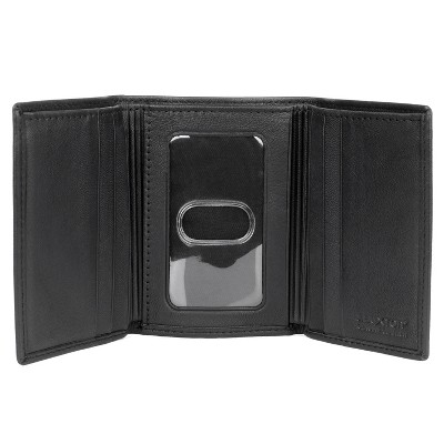 J. Buxton Ridgewood Rfid Blocking Three-fold Leather Wallet - Black ...