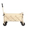 Grungis Lightweight Portable Wagon Cart,All-Terrain Shopping Cart with Wheels,Utility Cart for Camping,Shopping - 2 of 4