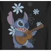 Men's Lilo & Stitch Floral Ukulele Dance Sweatshirt - Black - Medium :  Target