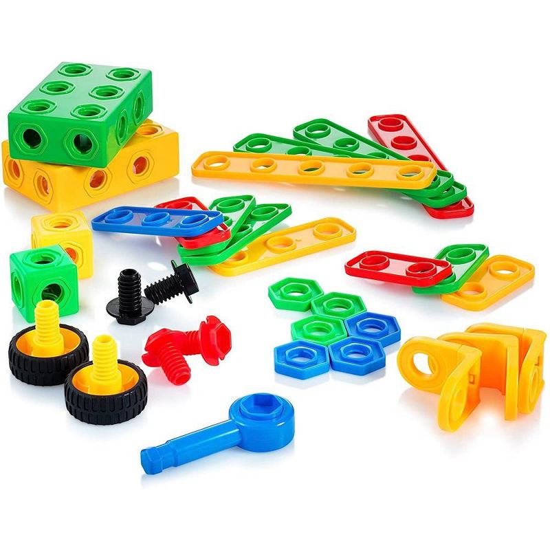 Building Blocks 104 Piece Set, STEM Educational Fun Toy Set - Play22usa, 4 of 9