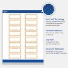 Avery Labels, 1" x 2-5/8", Gold-Pink Berries, Matte, 160ct - 3 of 4