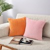 REGALWOVEN Soft Fuzzy Plush Decorative Throw Pillow Covers for Sofa Couch Bed Living Room 2 Pcs - 2 of 4