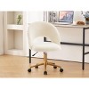 LOVMOR Upholstered Home Office Chair - 4 of 4