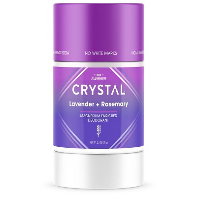 Crystal Magnesium Enriched Deodorant - Lavender + Rosemary - 2.5oz