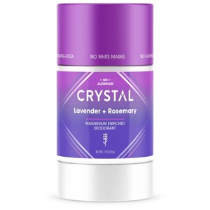 Crystal Magnesium Enriched Deodorant - Lavender + Rosemary - 2.5oz - 1 of 4