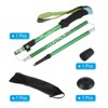 Unique Bargains Aluminum Alloy Collapsible Hiking Trekking Pole with Mud Basket - 3 of 4