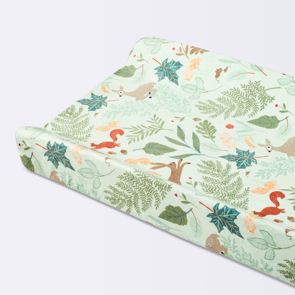 Photos - Changing Table Plush Changing Pad Cover Fauna - Cloud Island™