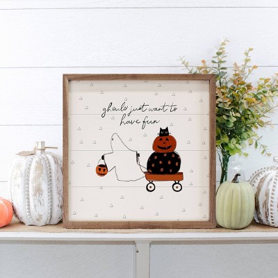 Kendrick Home Witch Way To The Candy Wagon By Amylee Weeks Wall Art