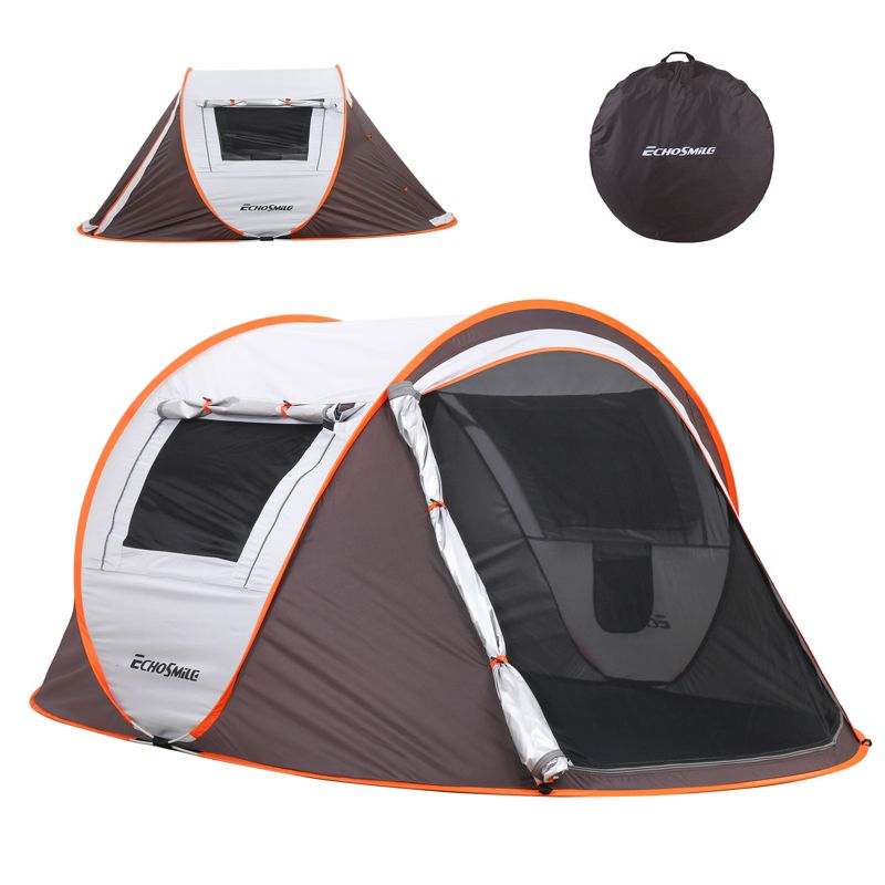 EchoSmile 2-Person Pop Up Camping Tent, 1 of 7